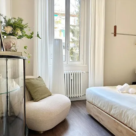 公寓 Designer Apartment, Entire Home, 2 Bathrooms, For Families, Groups 米兰